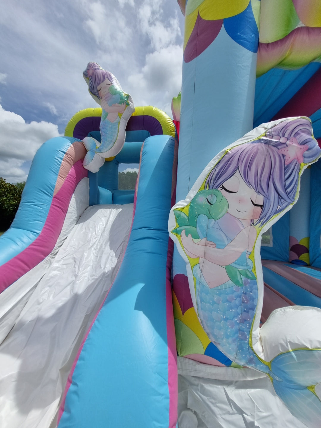 Mermaid Magic Inflatable Castle 8