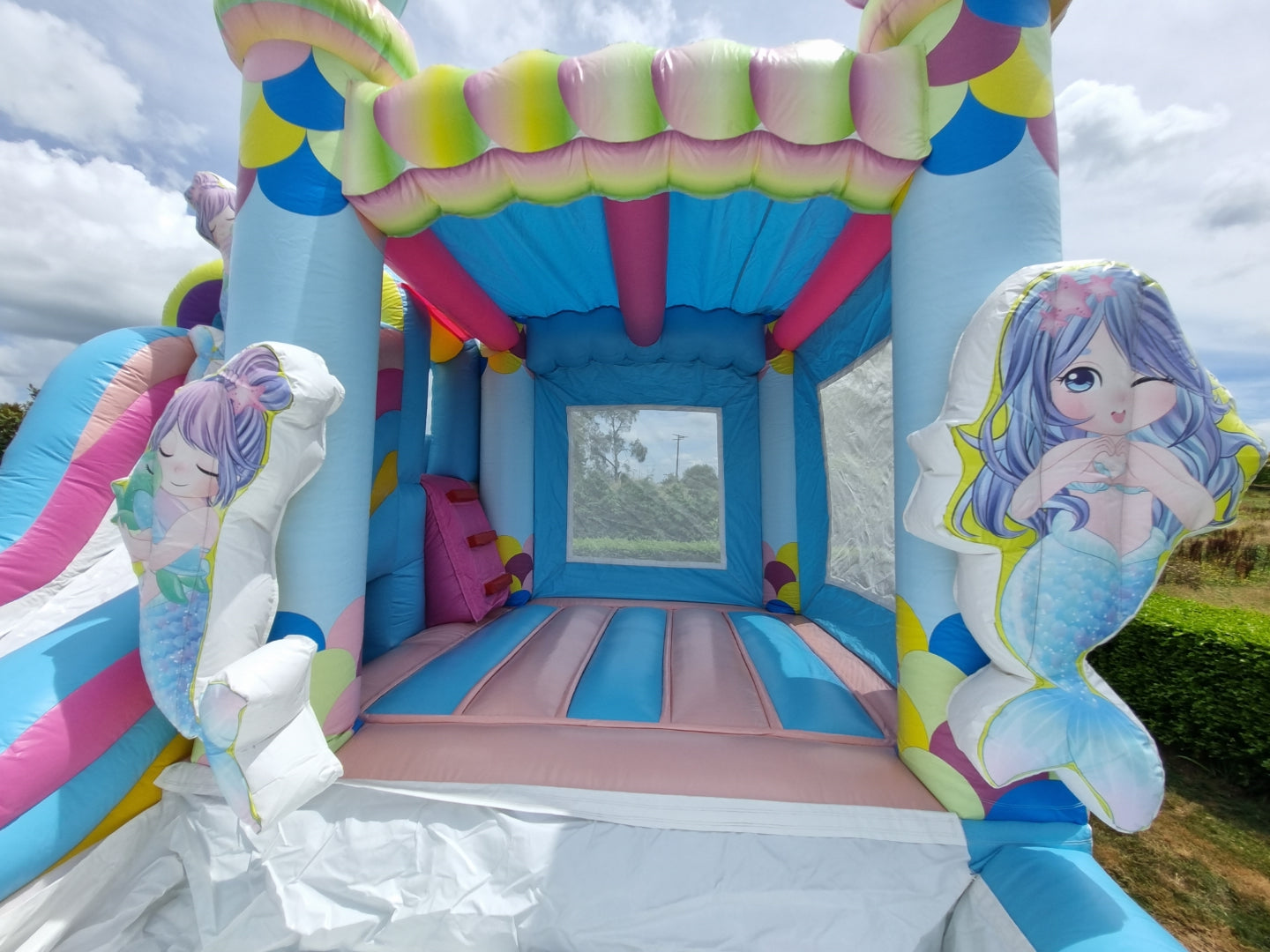 Mermaid Magic Inflatable Castle 1