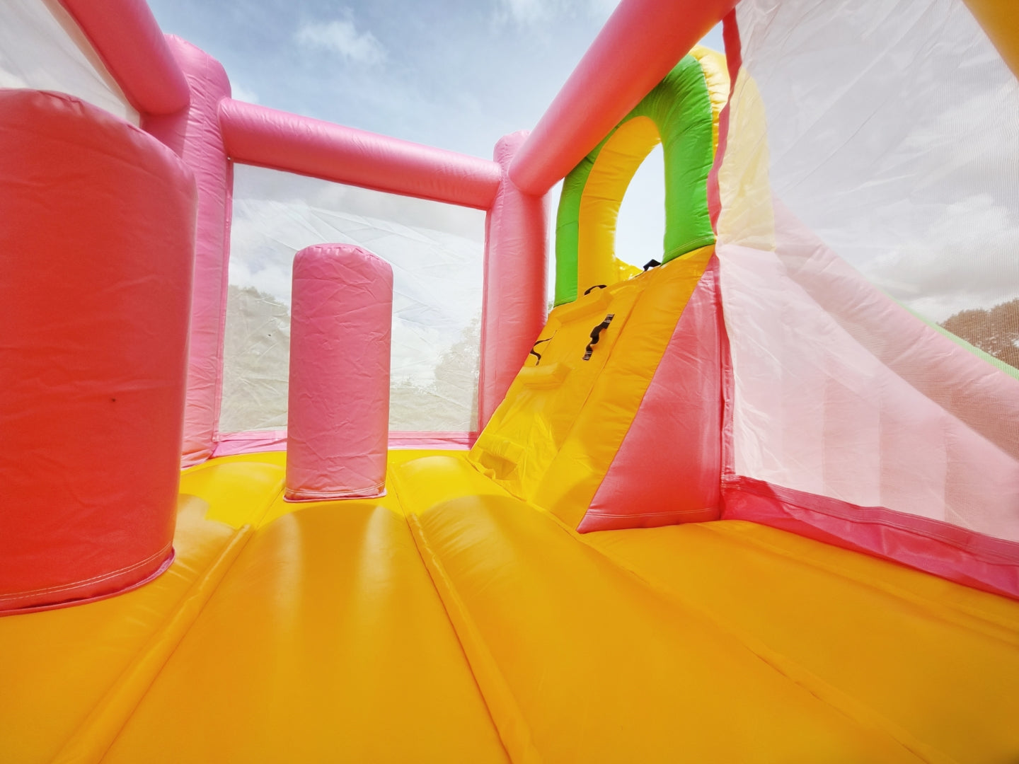 Rainbow Sprinkles Inflatable Castle 4