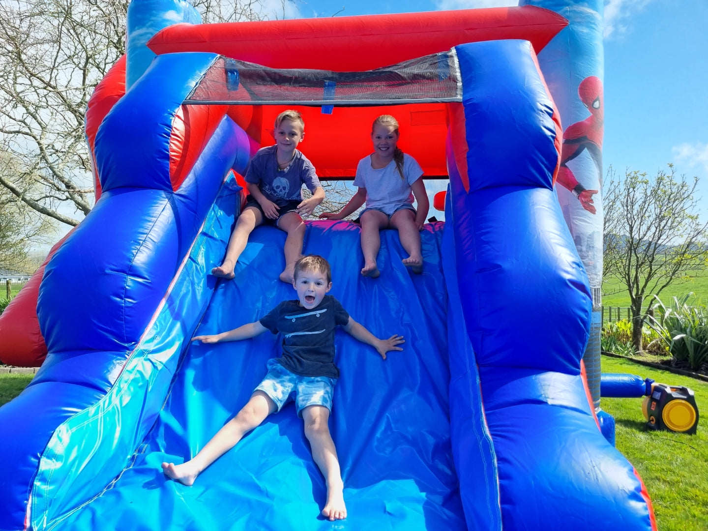 Spidey Inflatable Castle 1